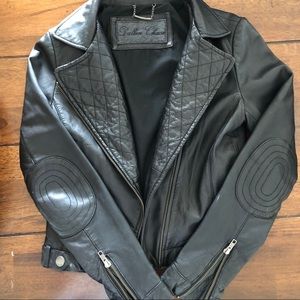 XS Dallin Chase leather jacket